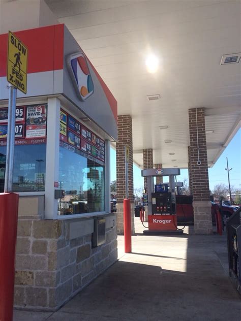 The fuel center features eight gas pumps, a kiosk serving . . Krogers gas station near me